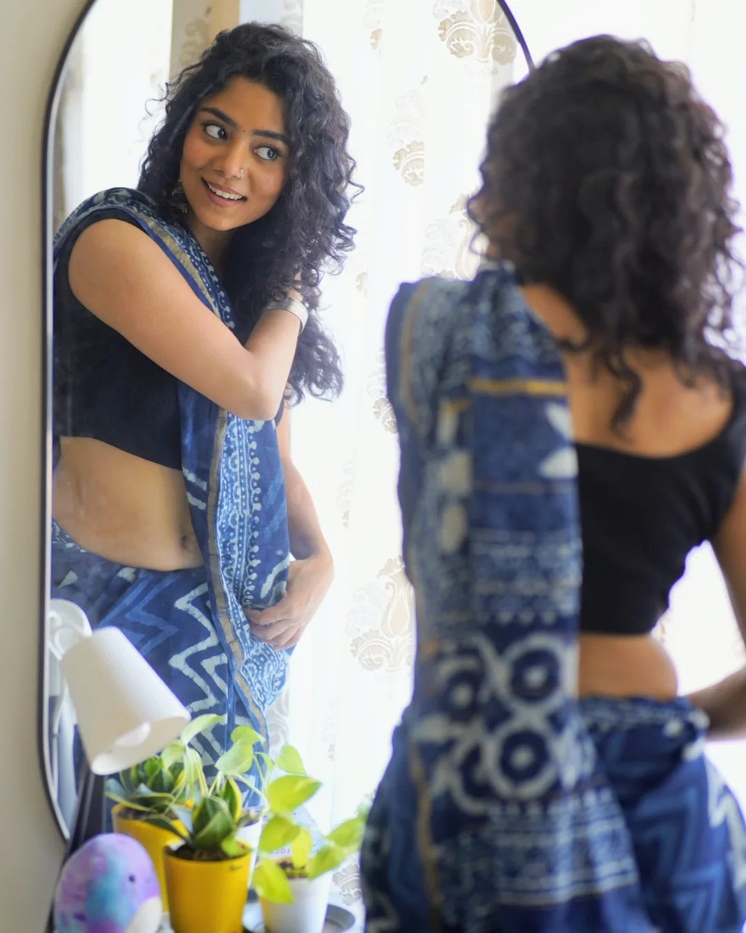 Sizzling Yet Sophisticated: Aastha Singh in Blue