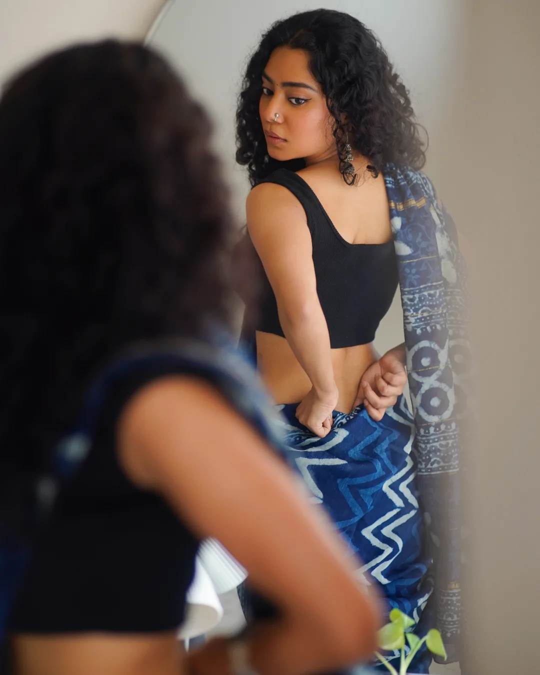 Sizzling Yet Sophisticated: Aastha Singh in Blue