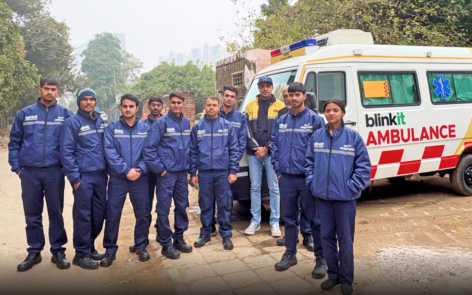 Blinkit’s 10 Mminute Ambulance Service
