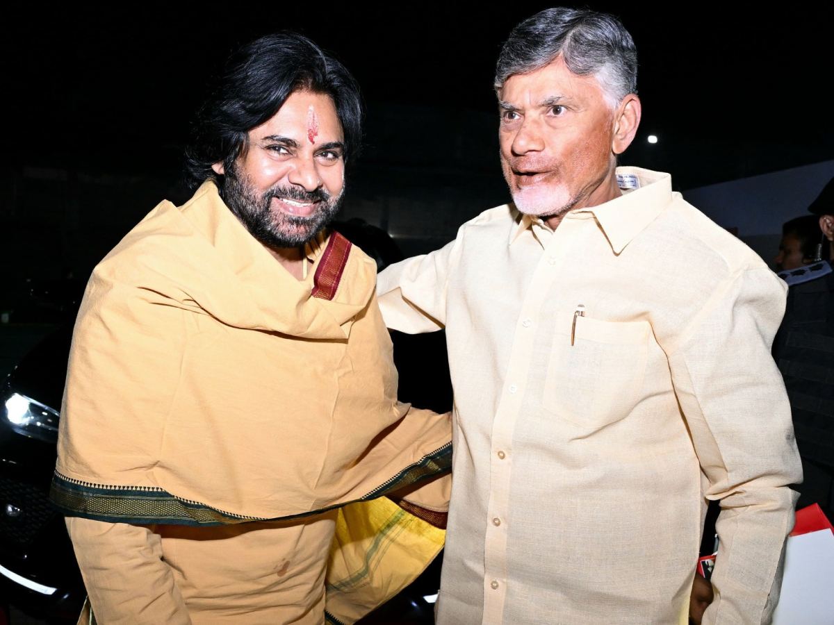 Powerful Indians Chandrababu Naidu and Pawan Kalyan