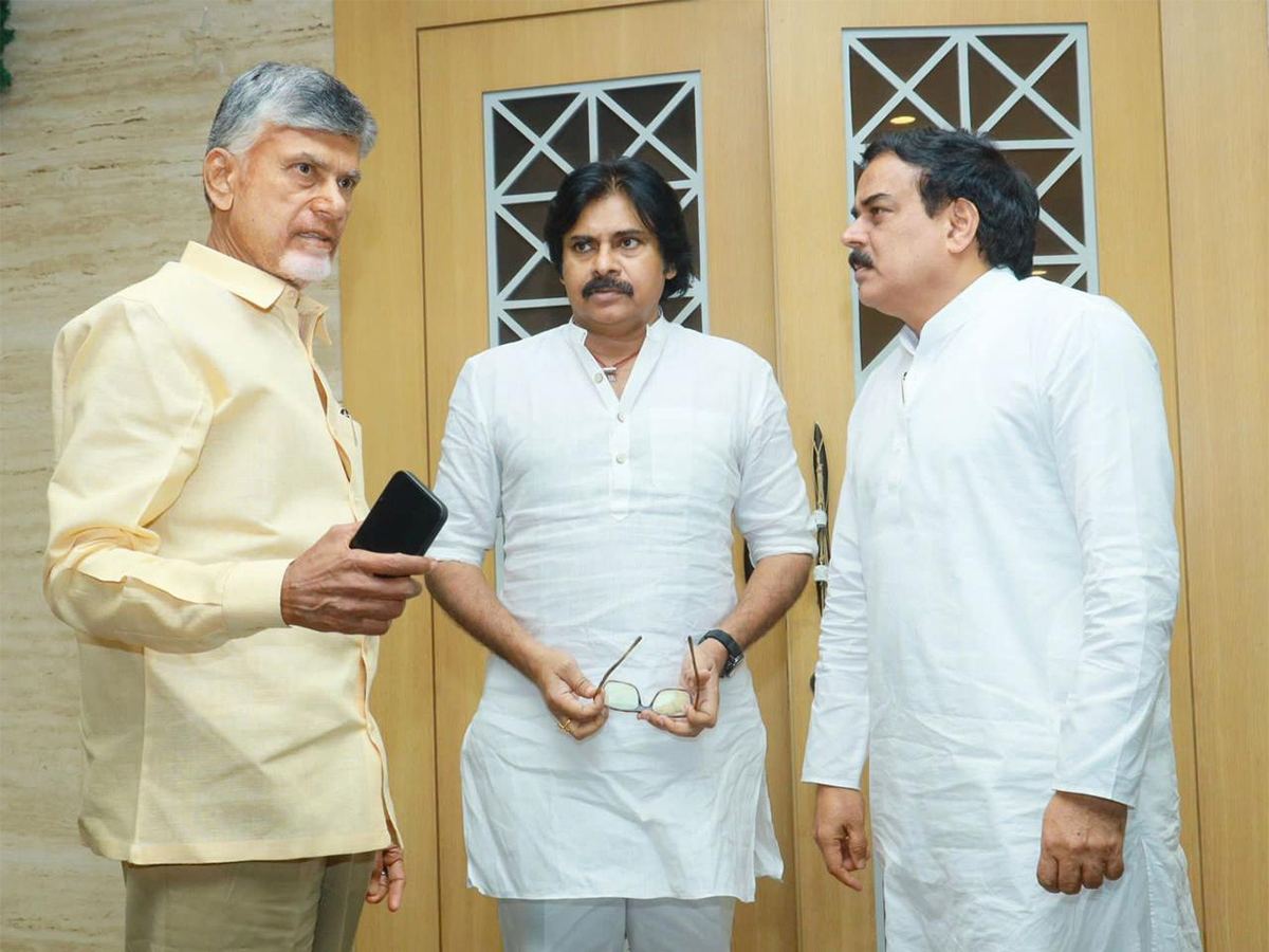 Chandrababu Naidu Pawan Kalyan Nadendla Manohar