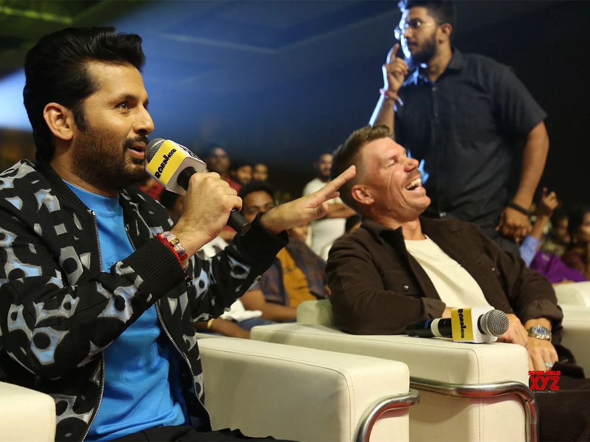 David Warner’s Presence Elevated Robinhood Impact - Nithiin