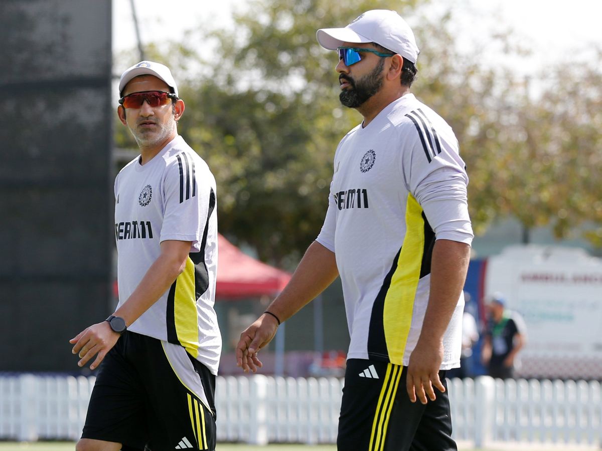 India Vs New Zealand Gautham Gambhir The Happiest Man