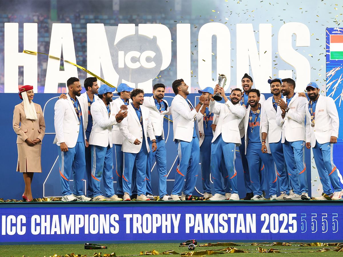 India Wins ICC Champions Trophy 2025