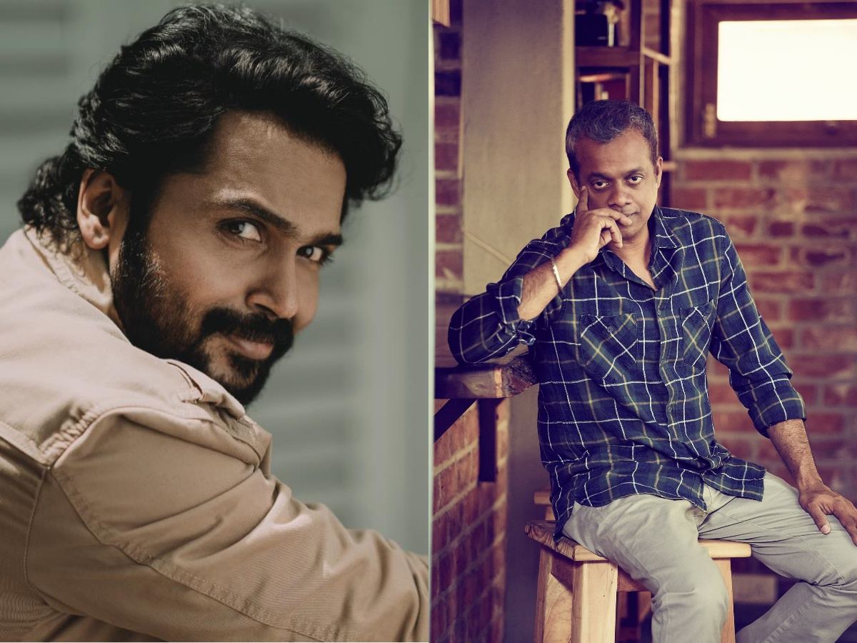 Karthi with Out-of-Form Director Gautham Vasudev Menon