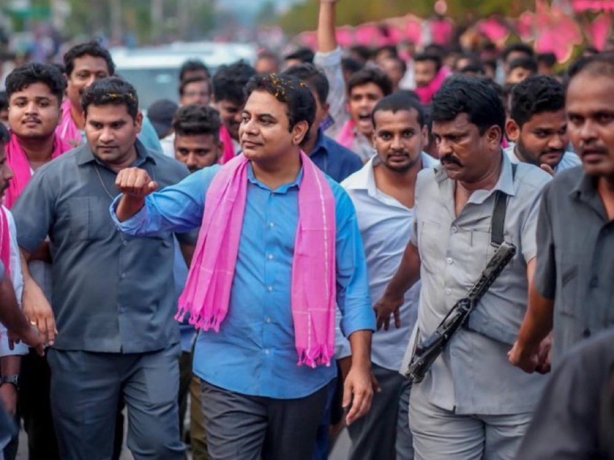 ktr Padayatra or Jail Which is best