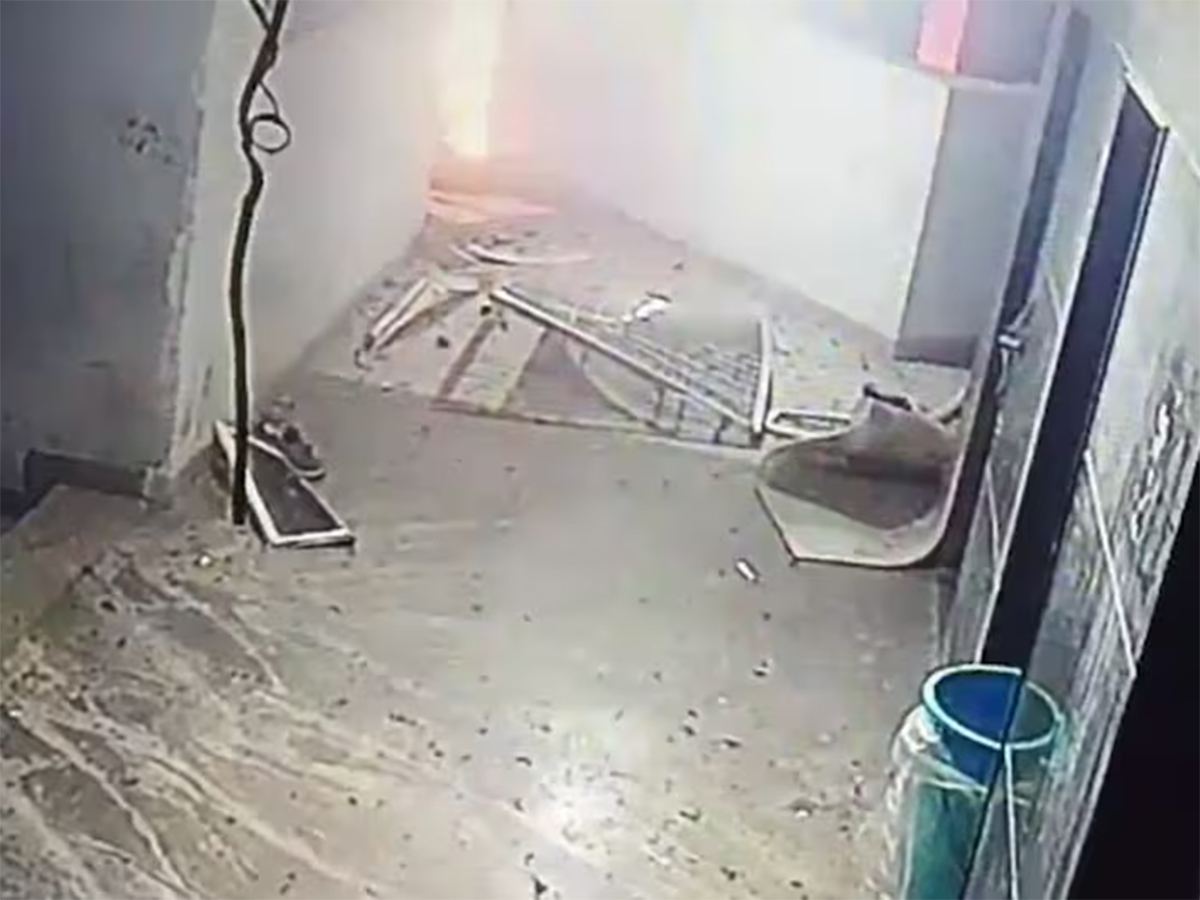 LPG Blast Destroys Apartment