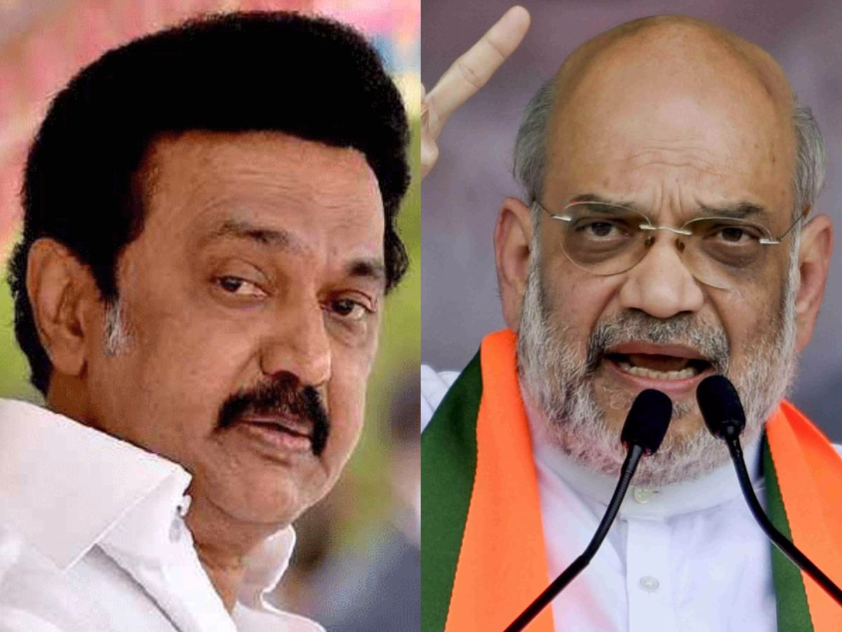 Amit Shah sarcastic Comments Regarding Language on M K Stalin