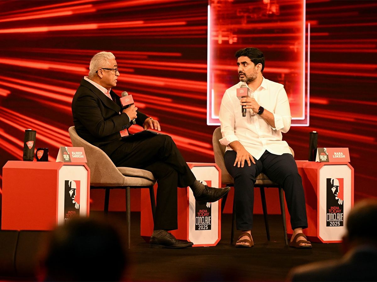 Nara Lokesh At India Today Conclave 2025