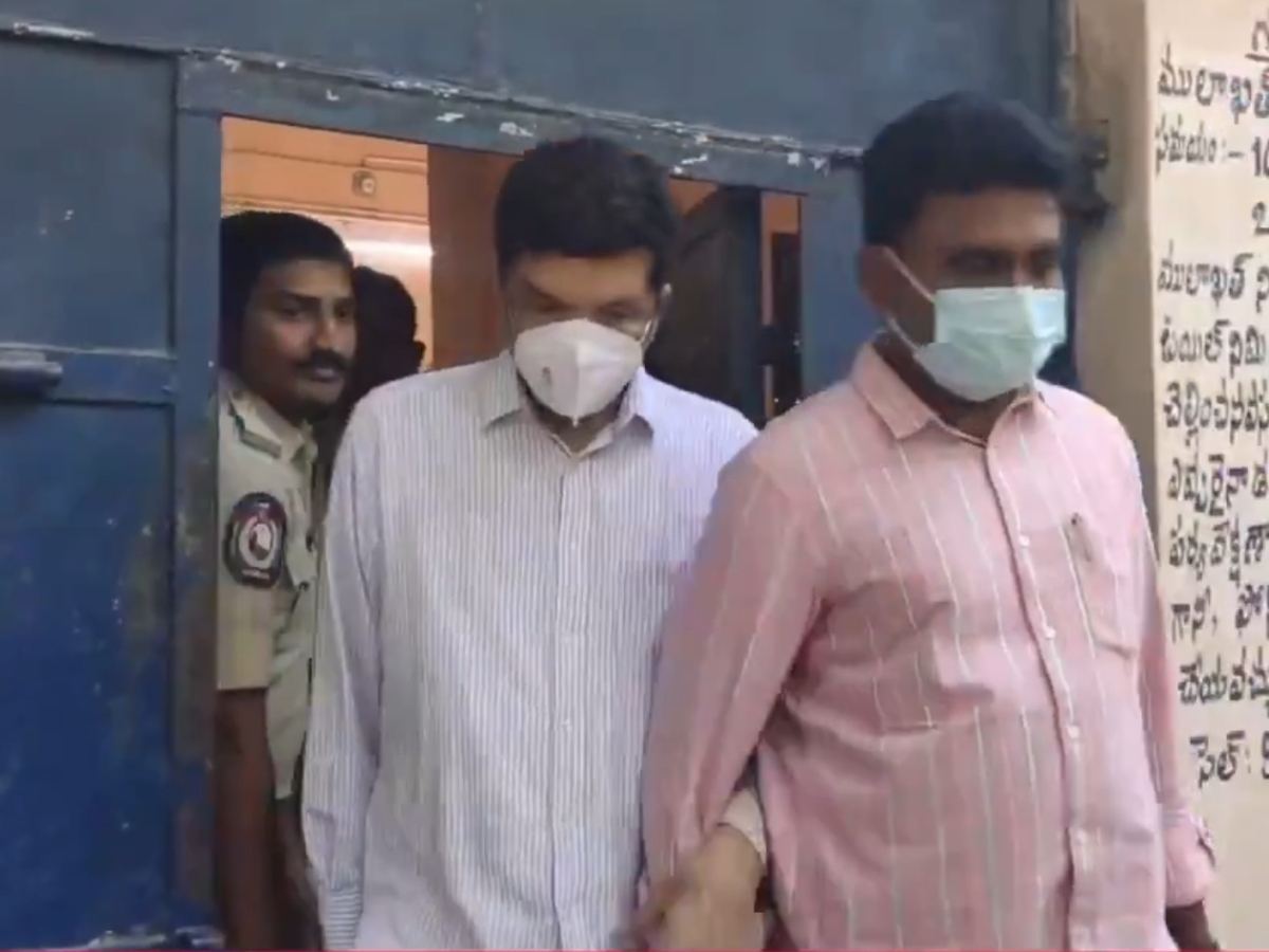 Police Queue Up For Posani Krishna Murali