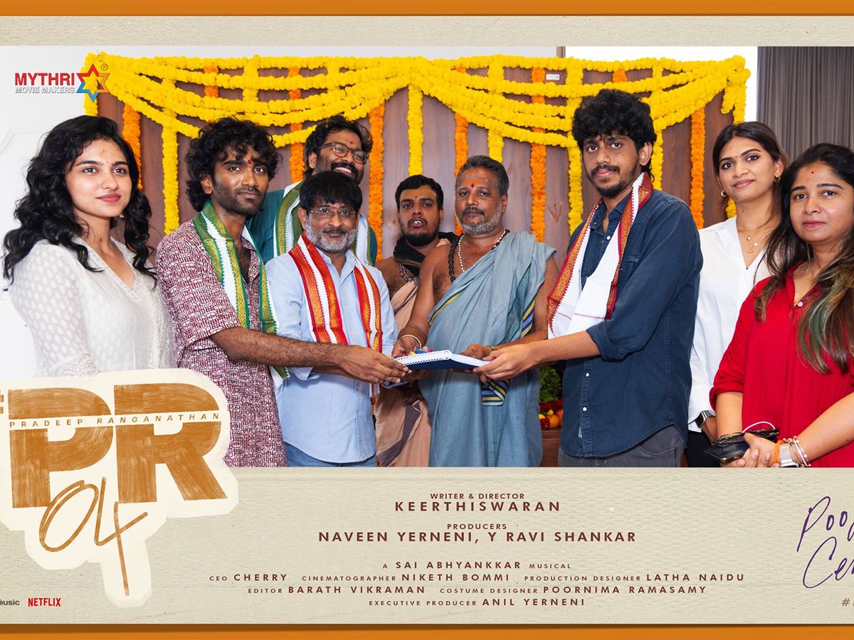 Pradeep Ranganathan Mythri Movie Makers Bilingual Begins