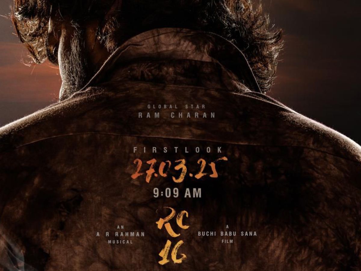 Ram Charan stuns in a rugged RC16 pre-look