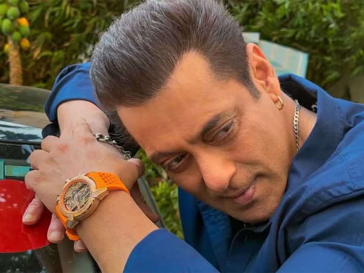 Salman Khan Wearing Ram Janmabhoomi Watch