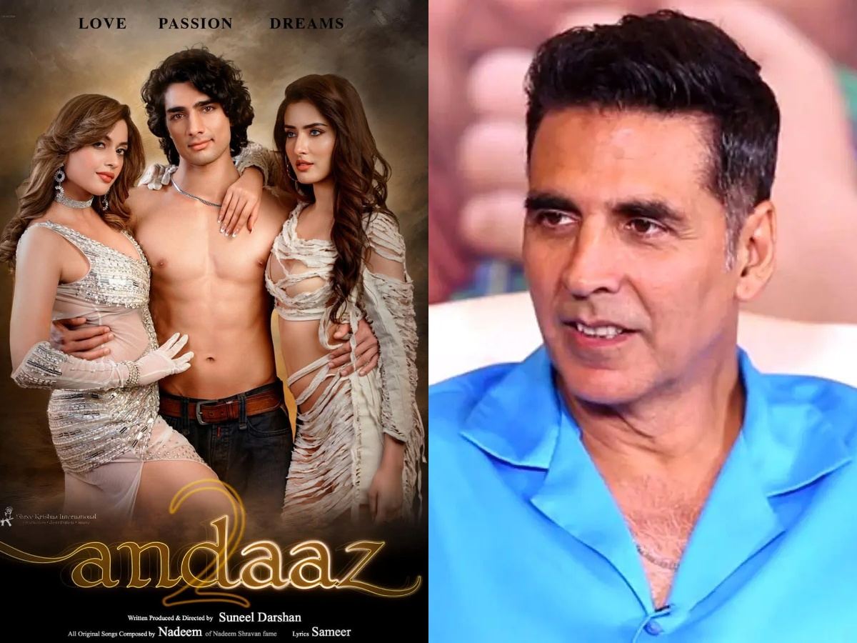 Akshay not welcomed for suneel-darshan-andaaz-2-trailer