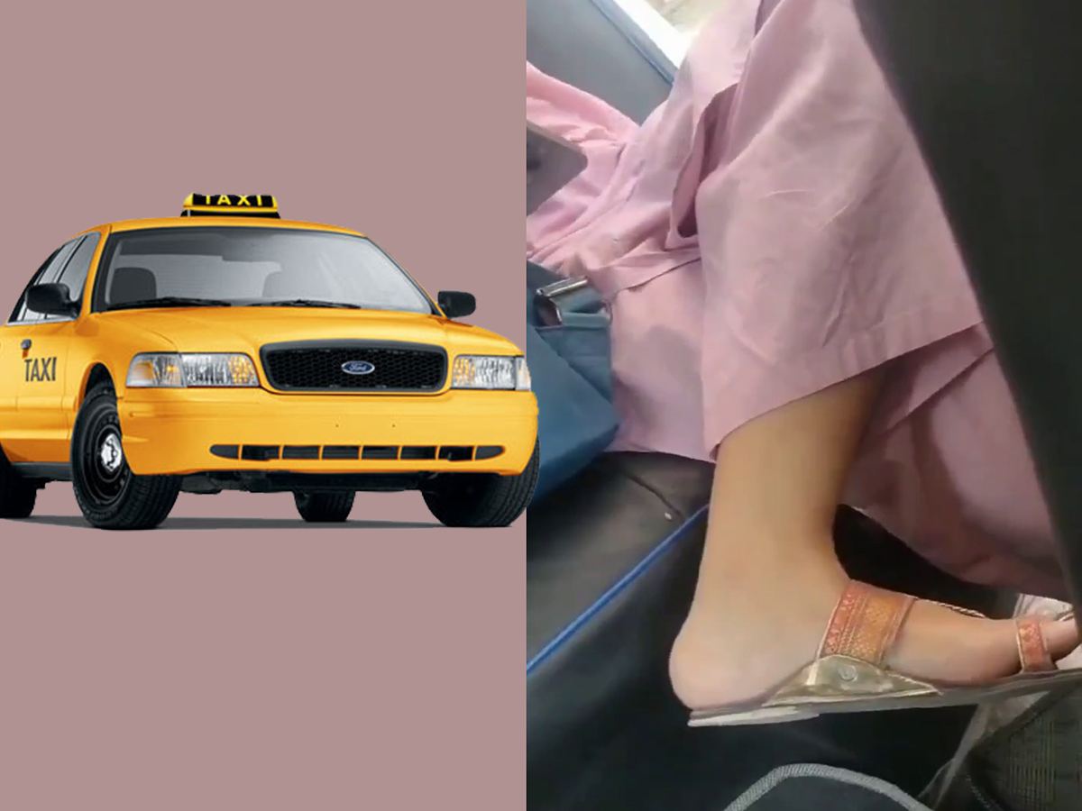 Woman Spits on Cab Driver