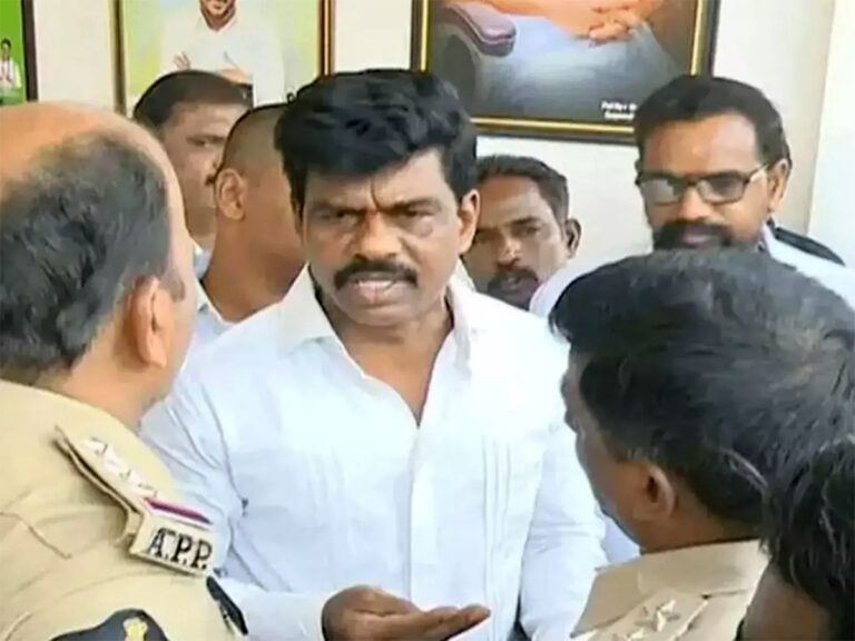 11 Police Officers Suspended Because Of Gorantla Madhav