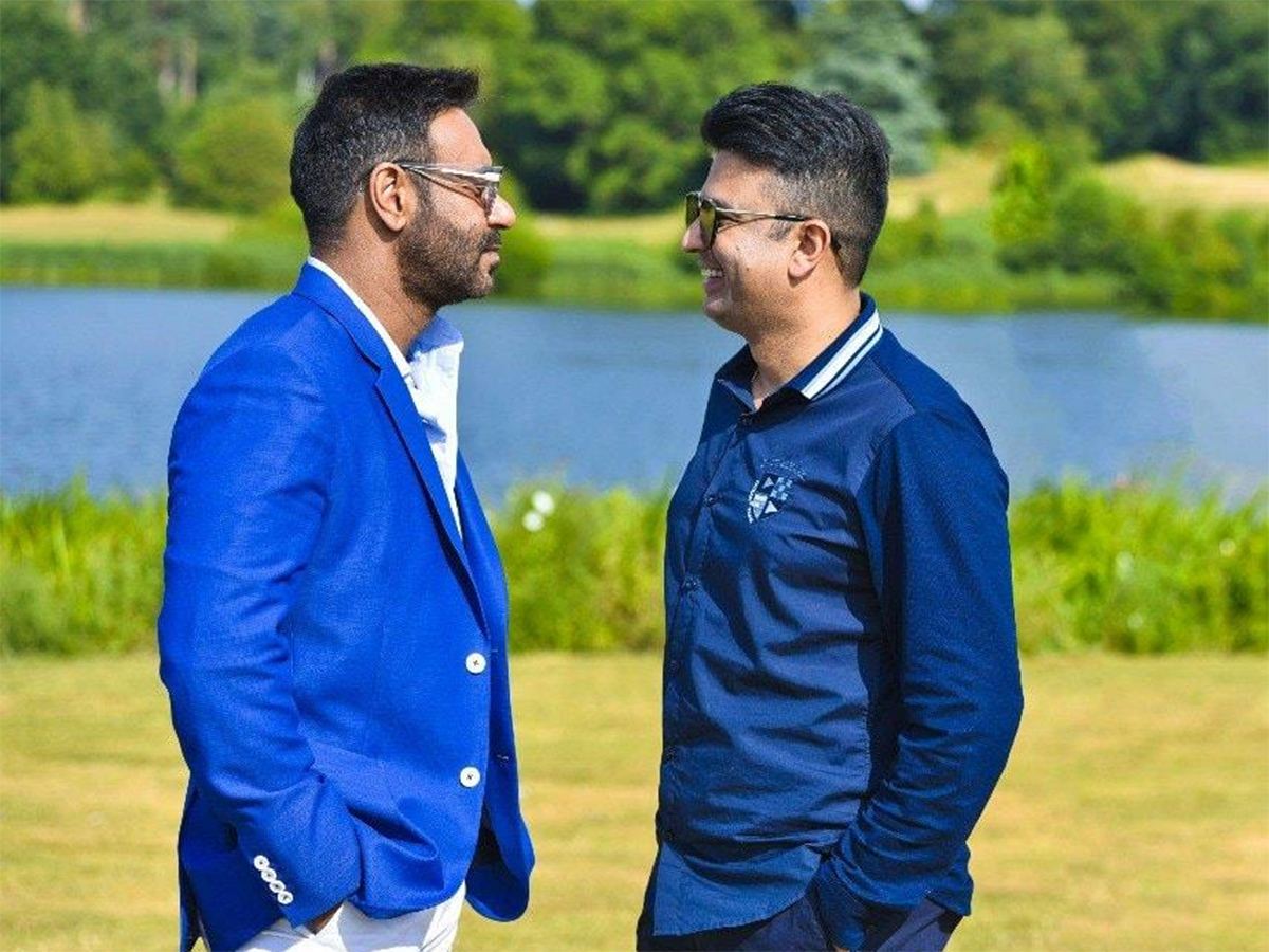 Ajay Devgn and Bhushan Kumar