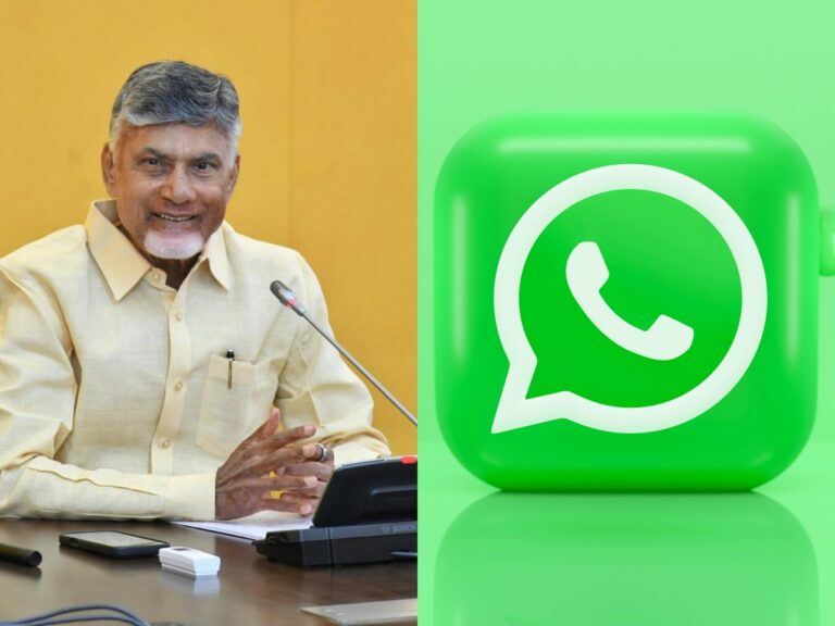 Chandrababu Naidu Mana Mitra Whatsapp Governance