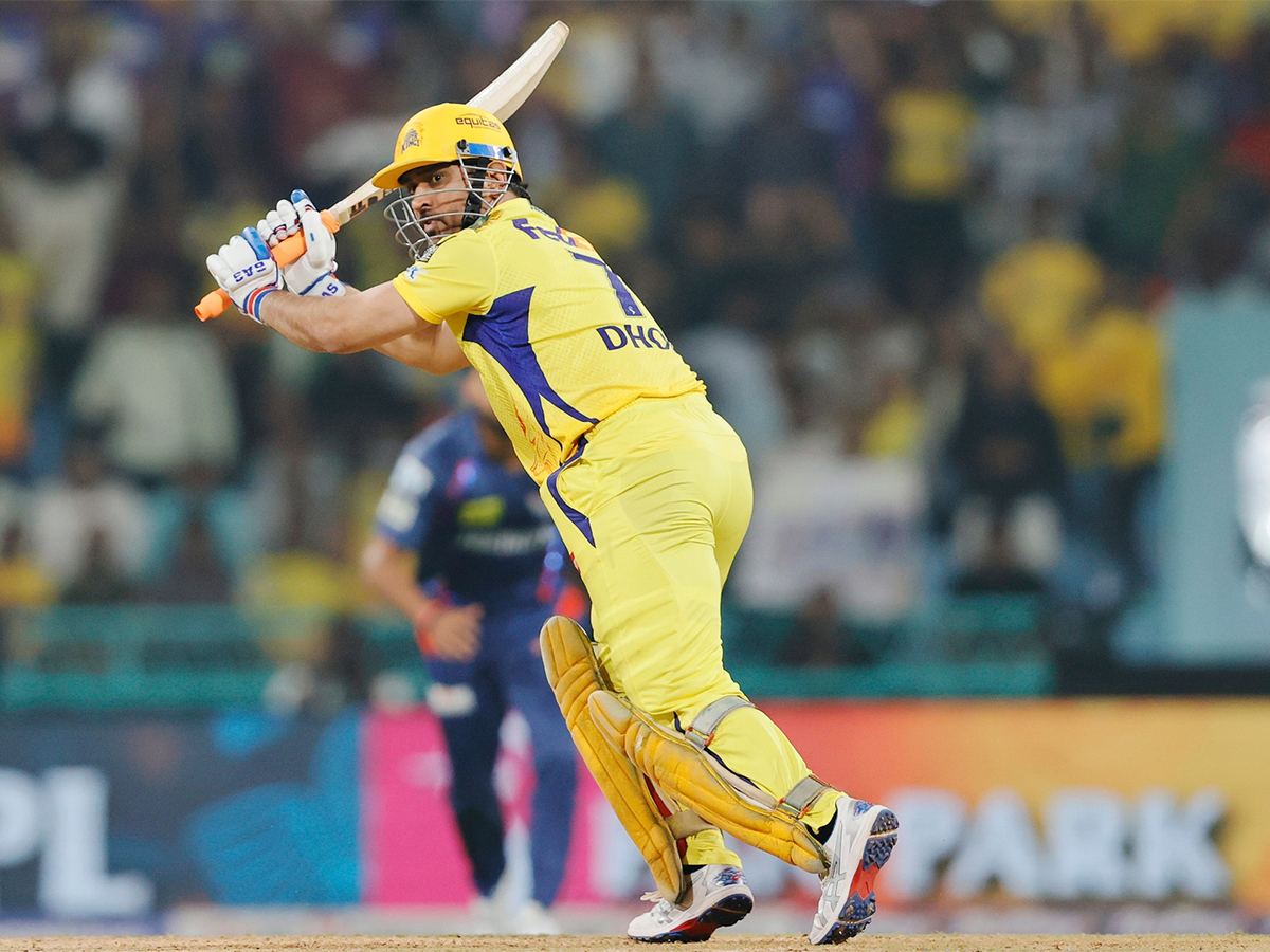 CSK LSG IPL 2025 Dhoni Saves CSK