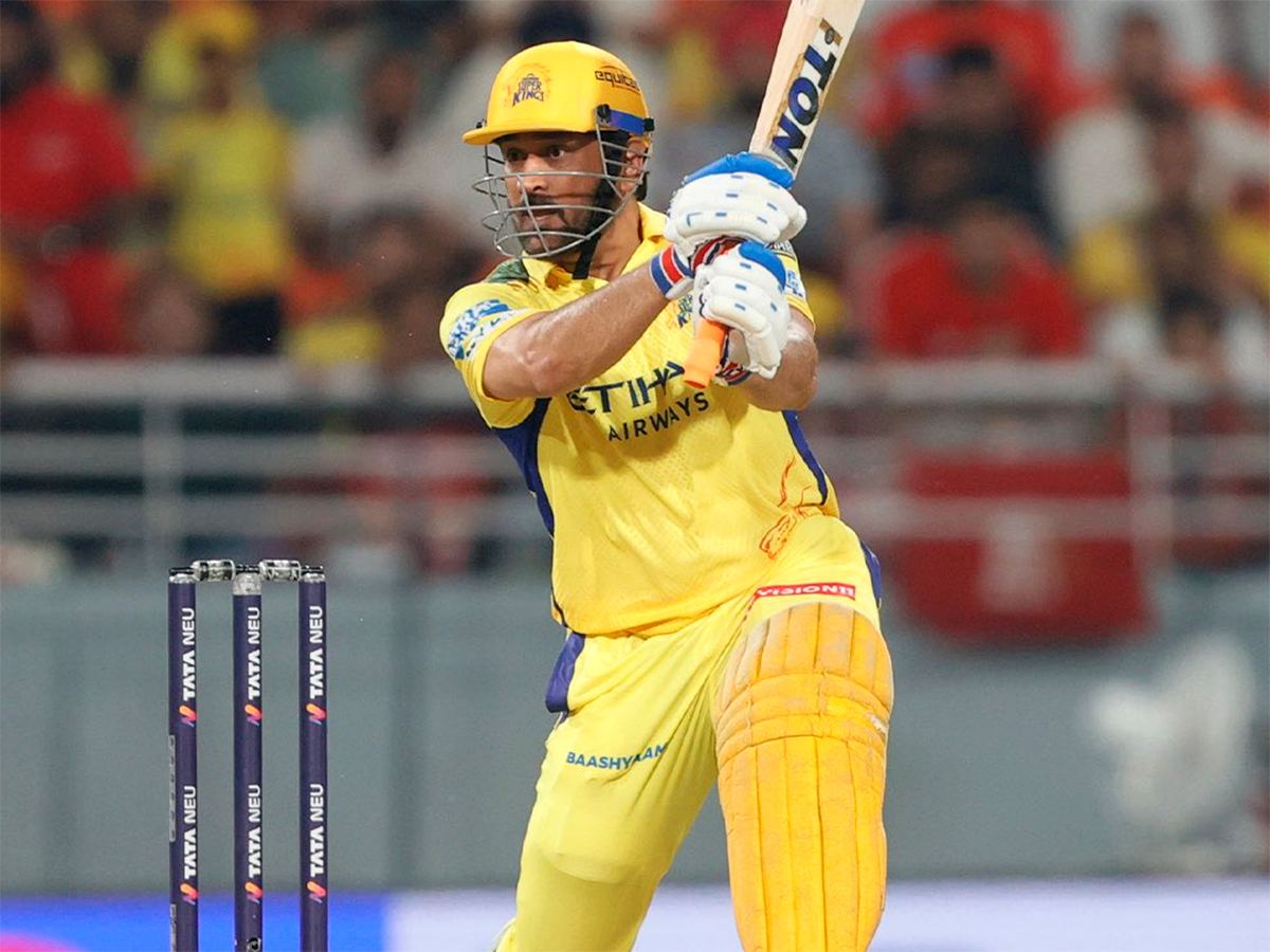 Dhoni on Top