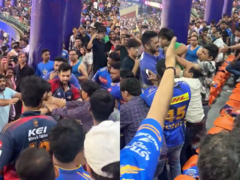 Disturbing Fight Erupts at IPL Match
