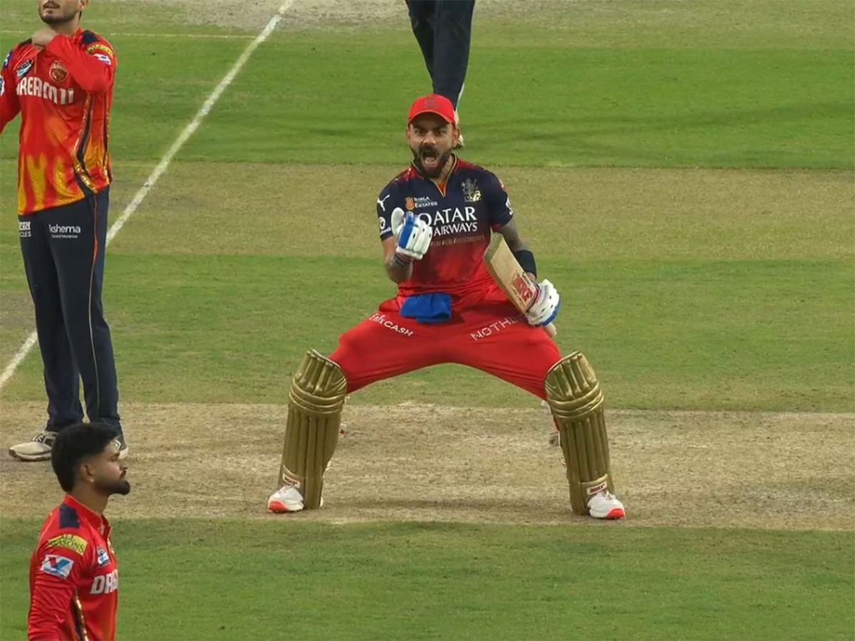 Virat Kohli's Obscene Act Towards Shreyas Iyer