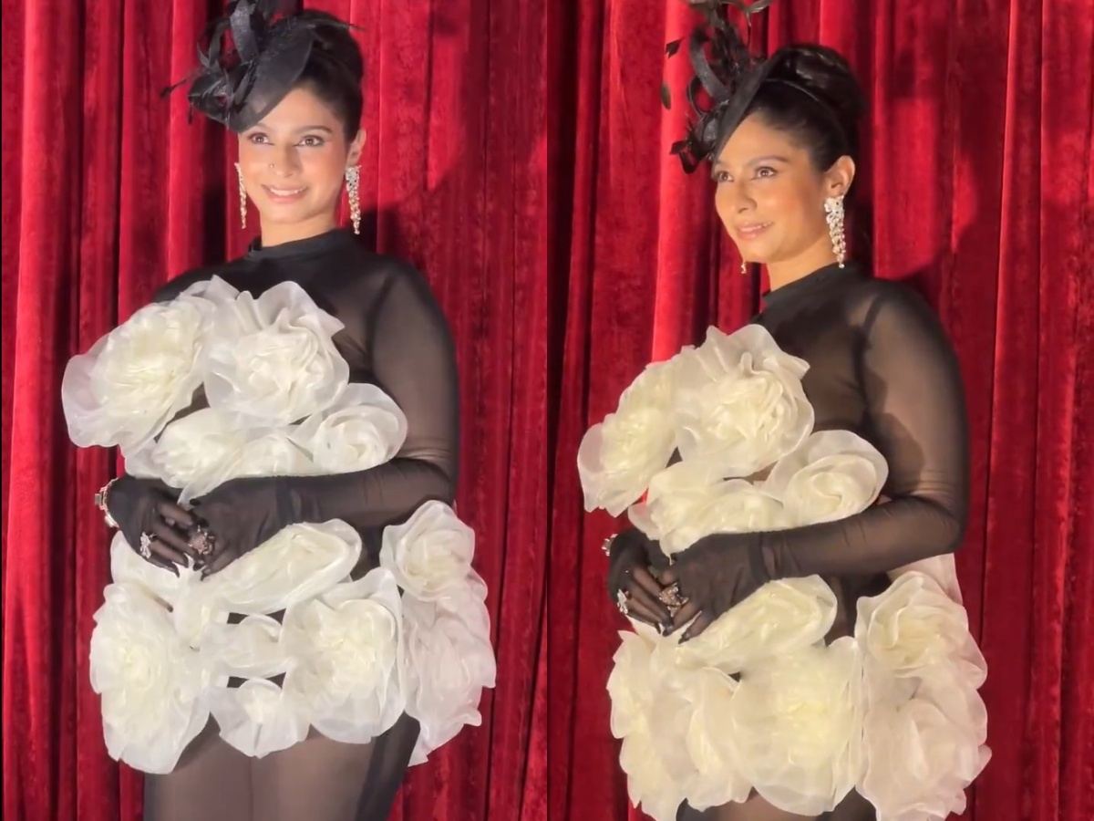 Kajol Sister Tanishaa Mukerji Revealing Outfit