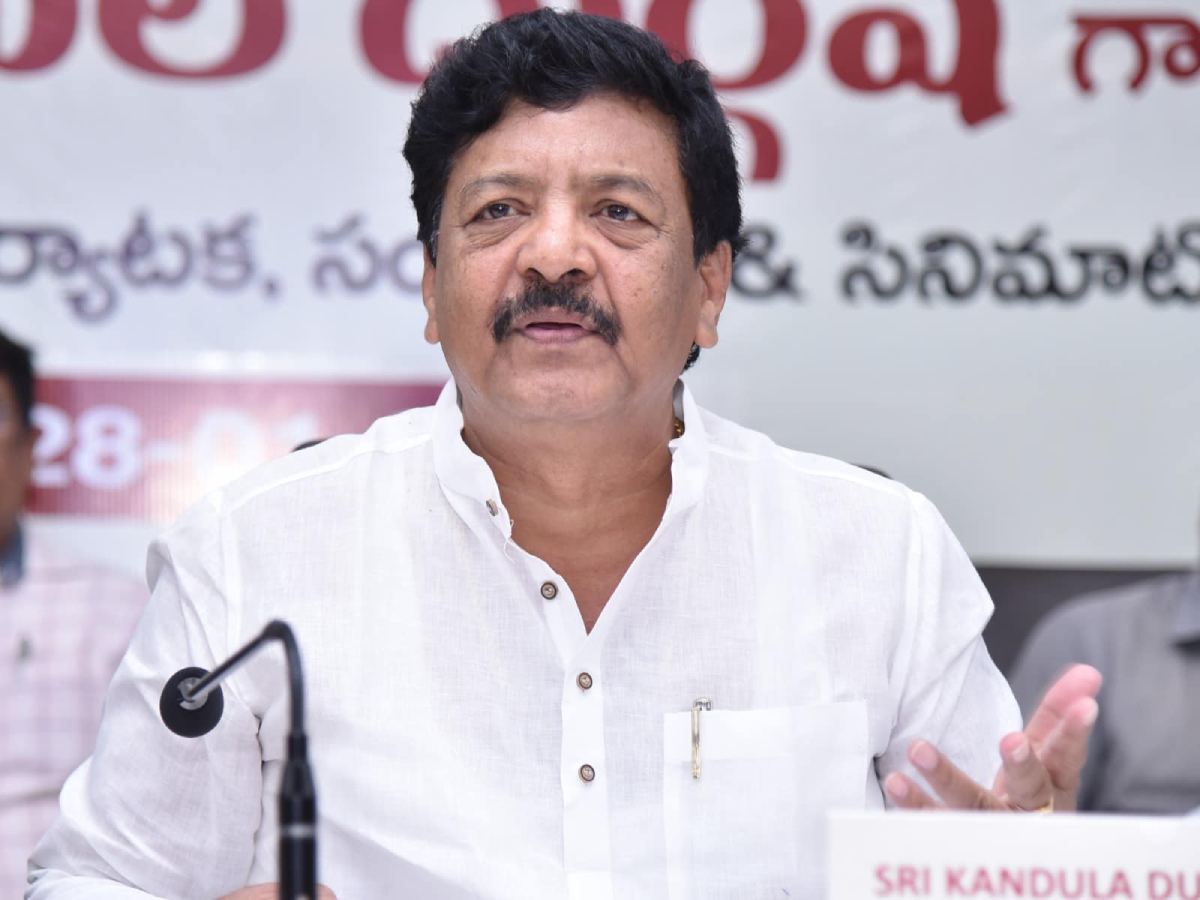 kandula-durgesh Nidadavole First Municipality in Jana Sena's Kitty
