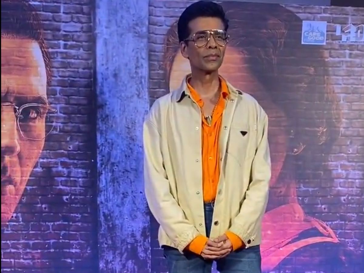 Karan Johar Gym Glow Scares Fans