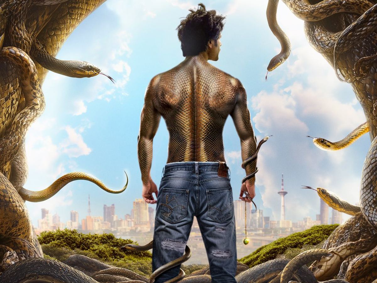Kartik Aaryan Naagzilla Poster
