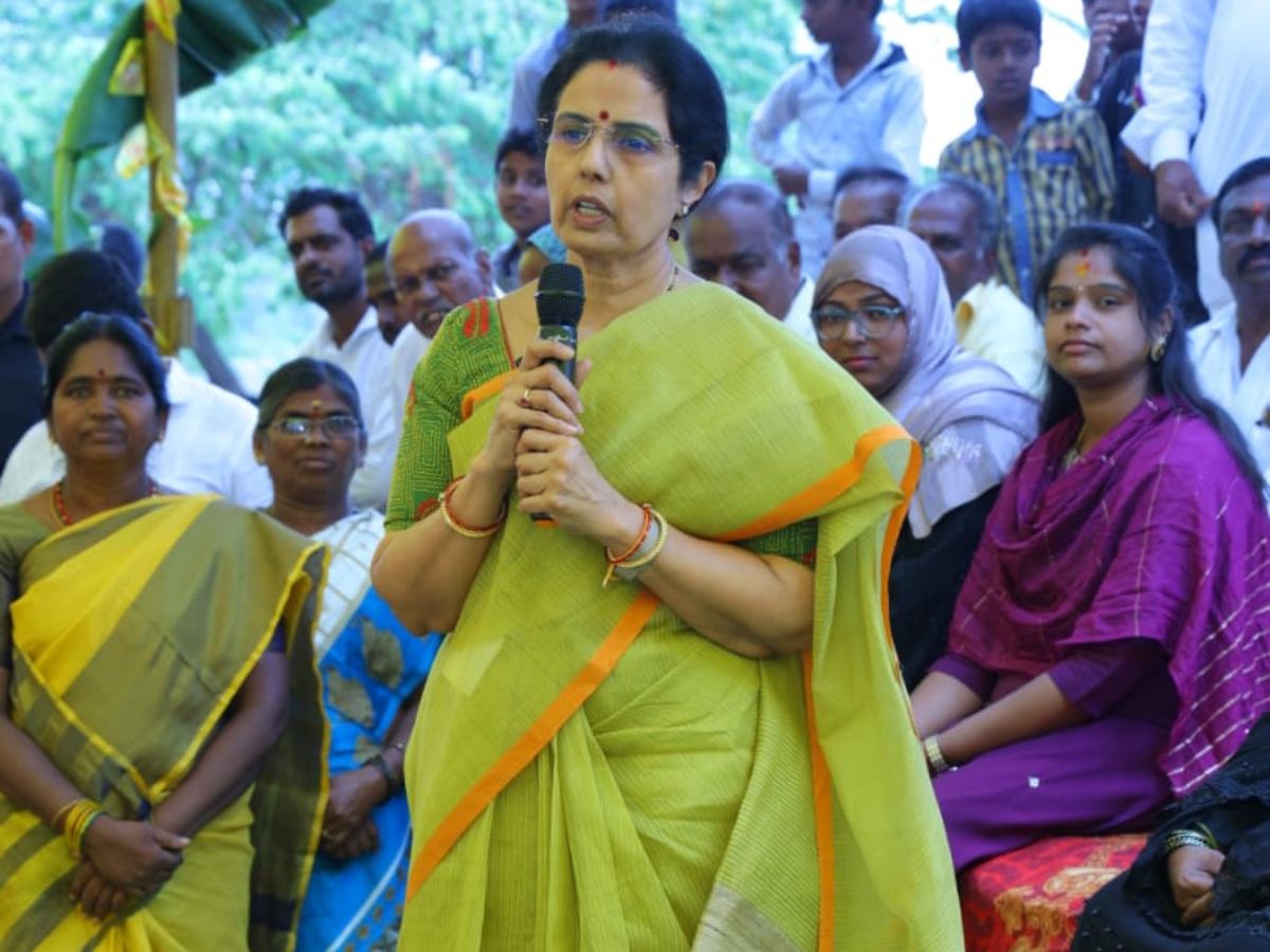 Nara Bhuwaneswari Makes Kuppam Happy