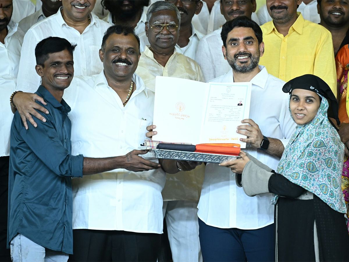 Nara Lokesh Benefits 3,000 Families In 5 Days!