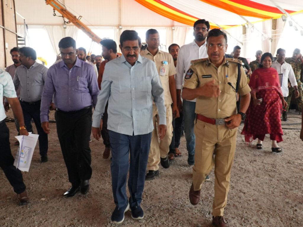 P Narayana on Narendra Modi Amaravati Visit