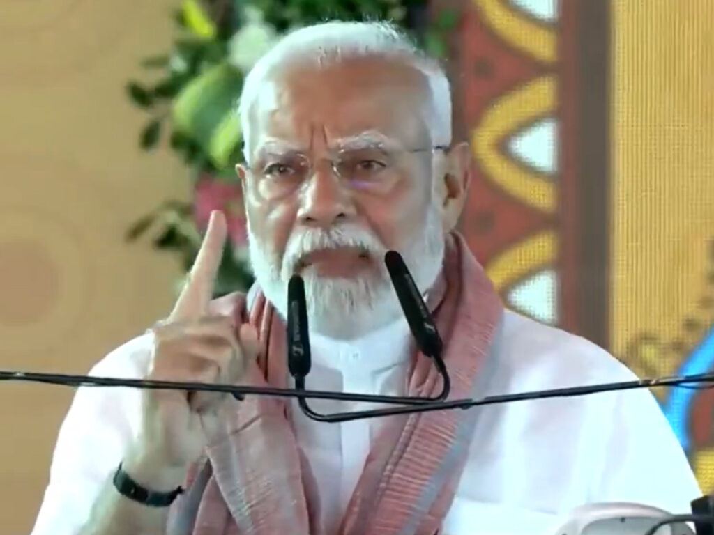 PM Narendra Modi Warns Terrorists