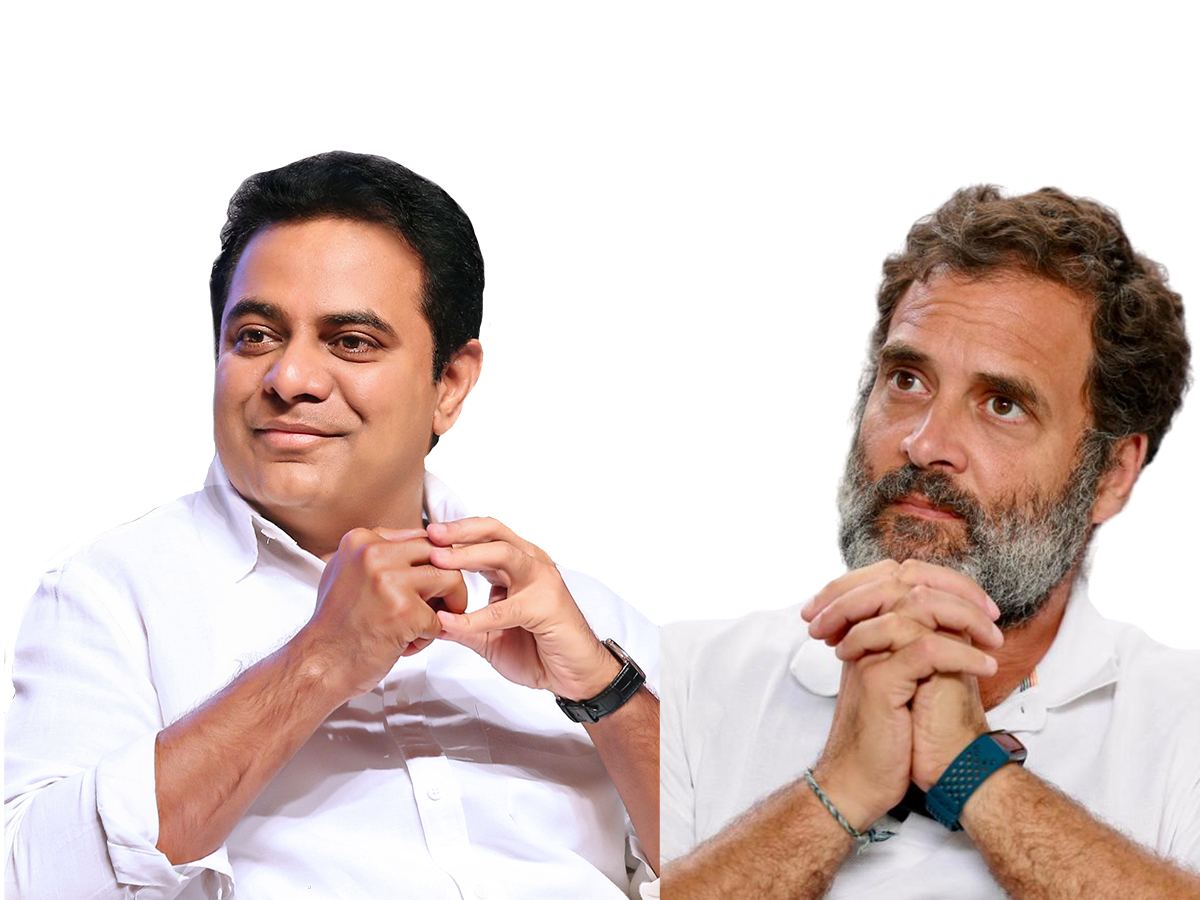 KTR Questions Rahul Gandhi