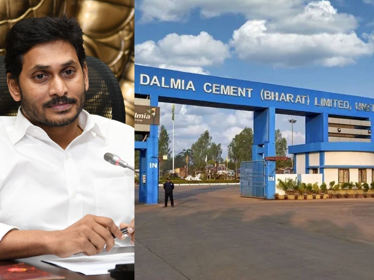 Rs 793 Cr Dalmia Cements Properties Attached In Jagan Case