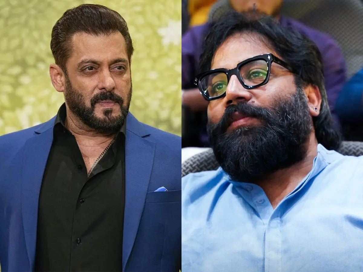 Sandeep Reddy Vanga with Salman Khan