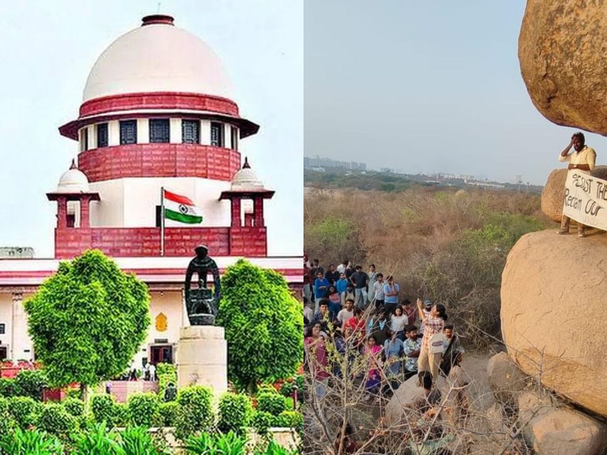 Supreme Court Stay on kancha Gachibowli Land Issue