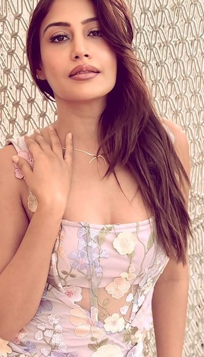 Surbhi Rocks Sheer Florals Like Fire
