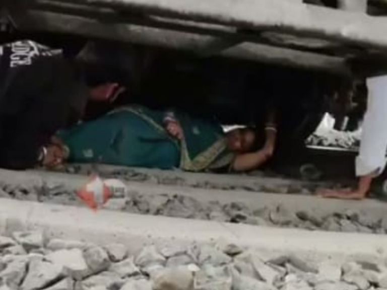 Woman Run Over by Train
