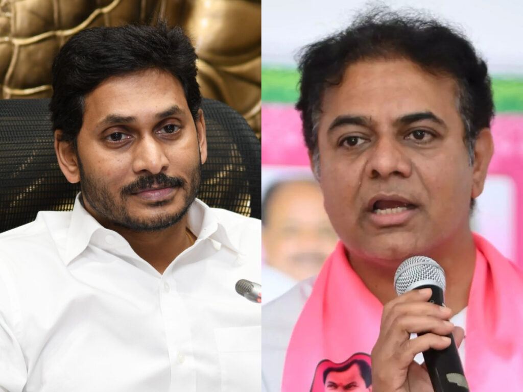 YSR Congress Party in AP and BRS in Telangana