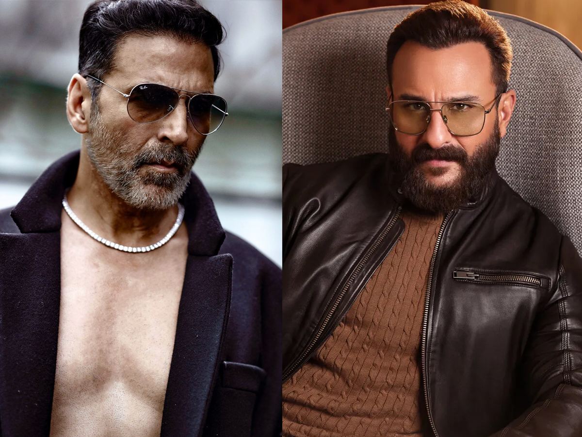 Akshay As Villan Saif As Hero