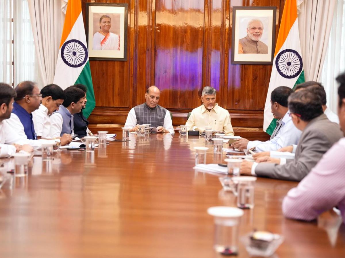 AP CM Chandrababu Naidu Delhi Tour