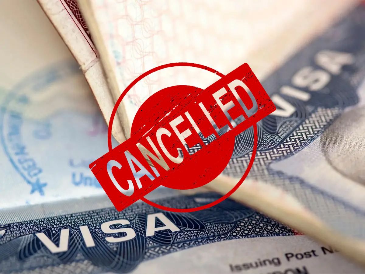 US warns Indian students visa cancellation