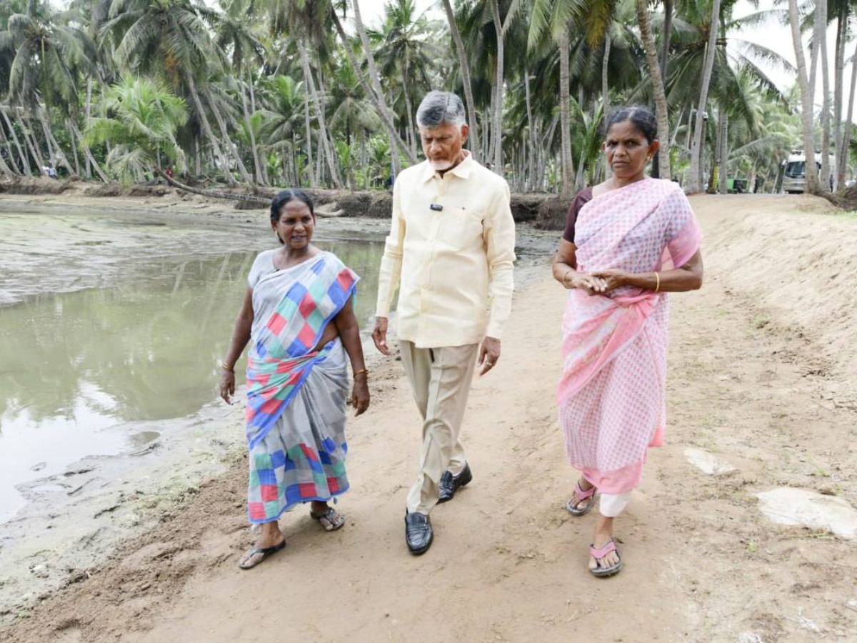 Chandrababu Naidu visit To Ambedkar Konaseema district
