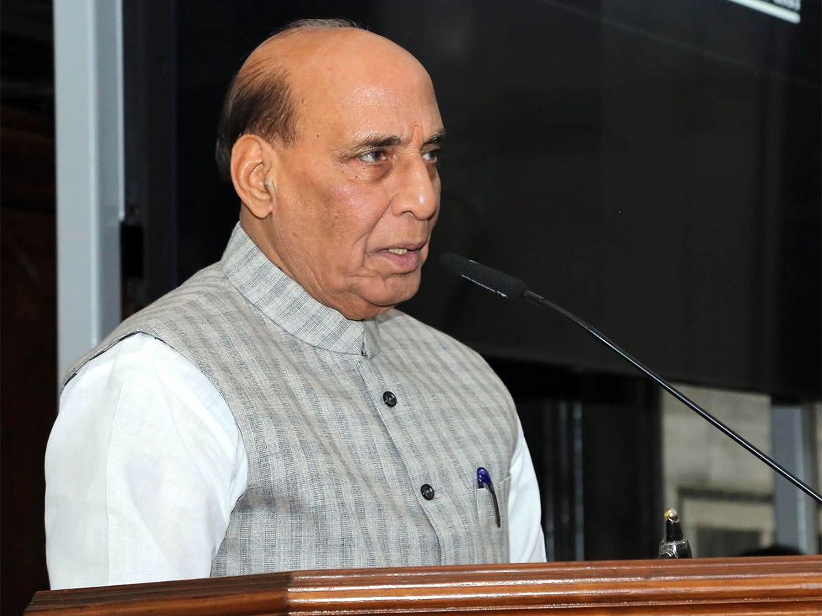 Defence Minister Rajnath Singh