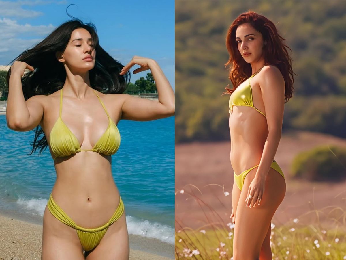 Disha Patani Kiara Advani Bikini