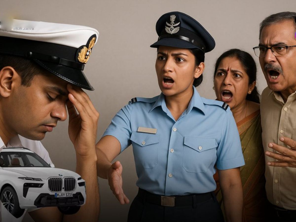 FIR on Woman Air Force Officer