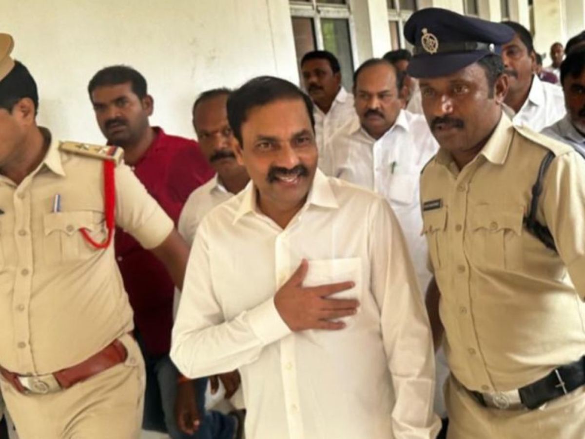 Kakani Govardhan Reddy Produced Before Venkatagiri Court