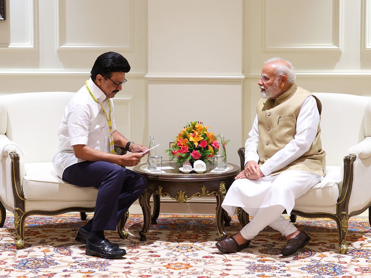 MK Stalin Niti Aayog Meeting